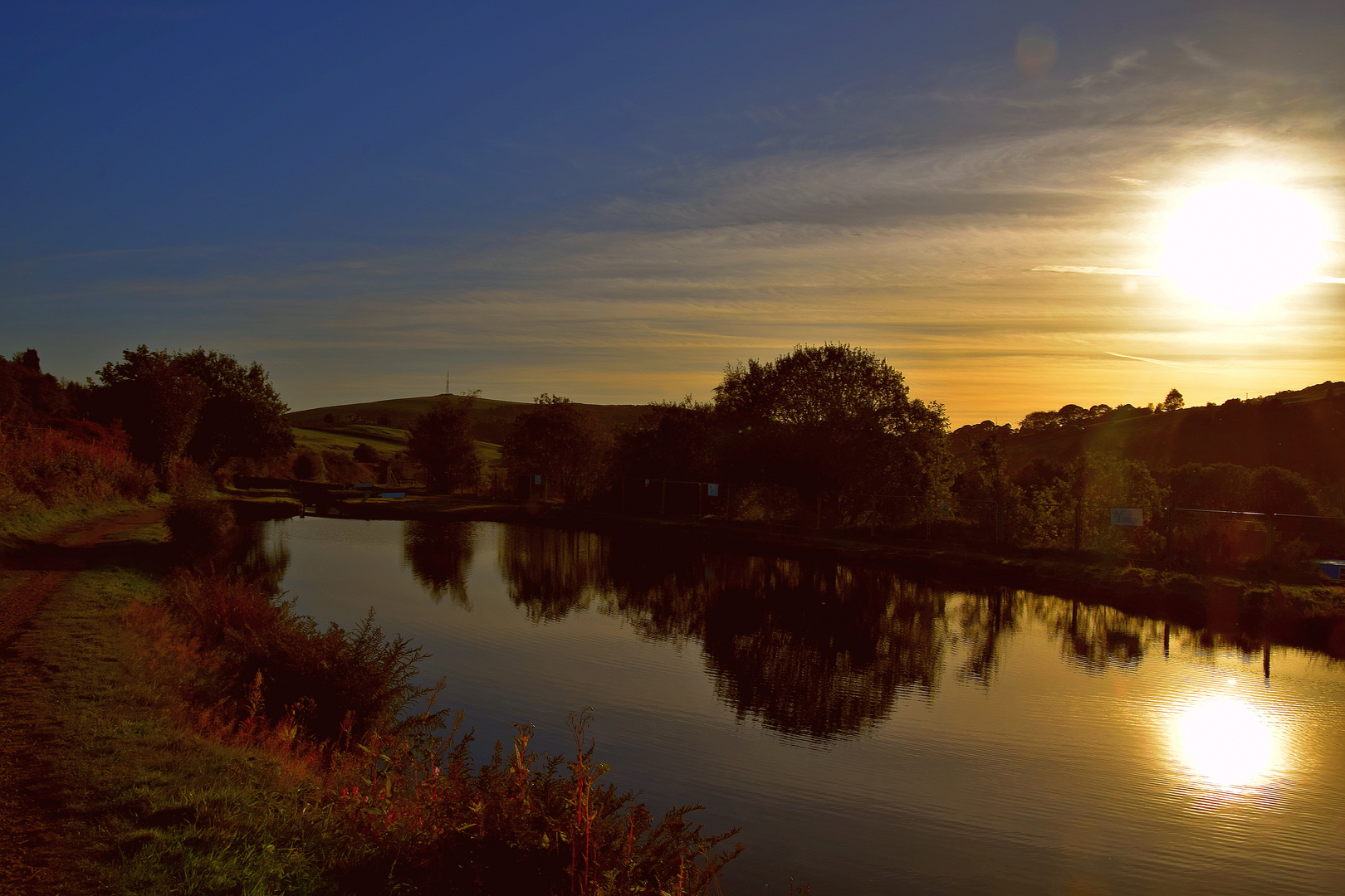 Sundown  at  Uppermill