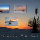 Sundown at White Sands