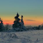 Sundown auf dem Kahlen Asten