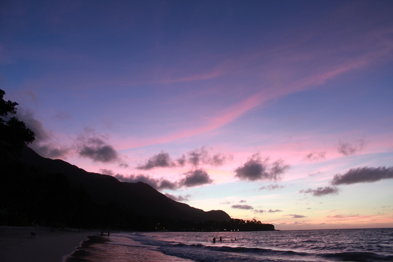 Sundown auf Mahé