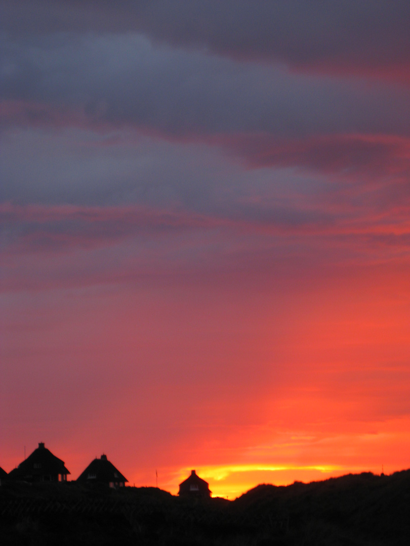 Sundown auf Sylt