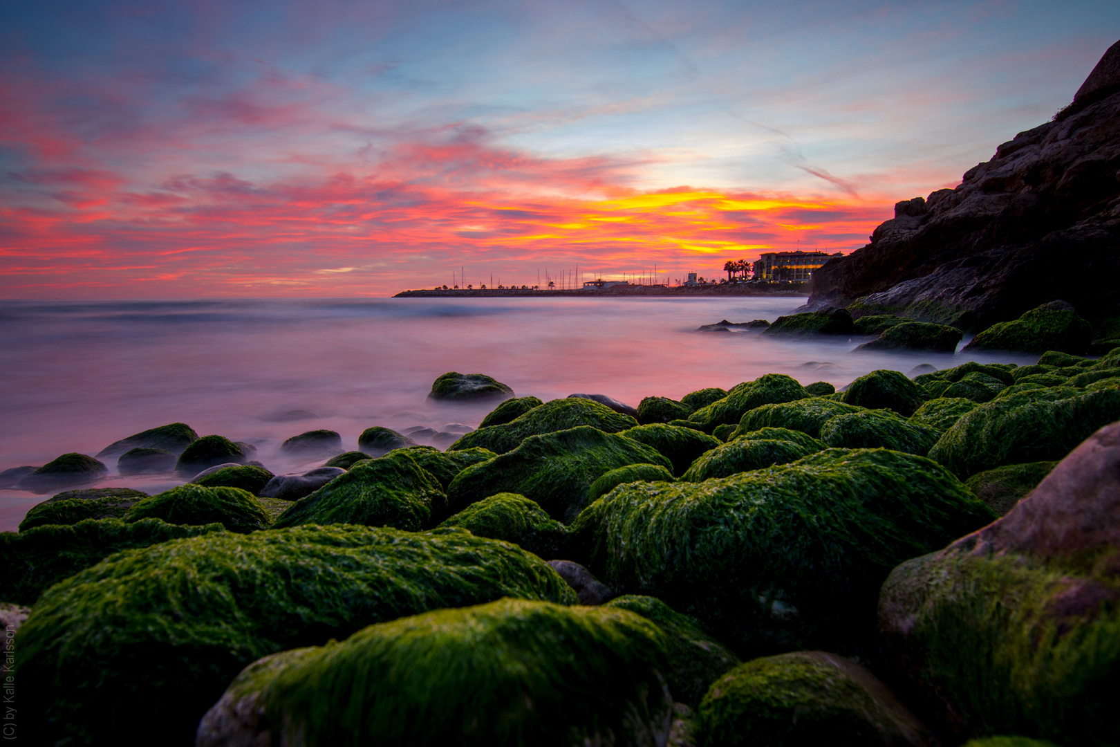 Sundown Barcelona Beach #2