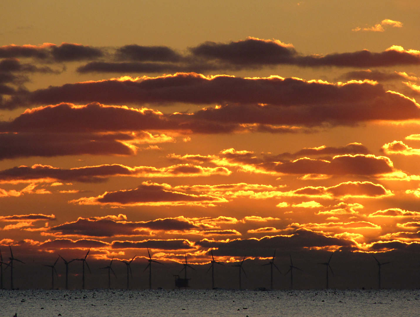 Sundown Blavand North Sea