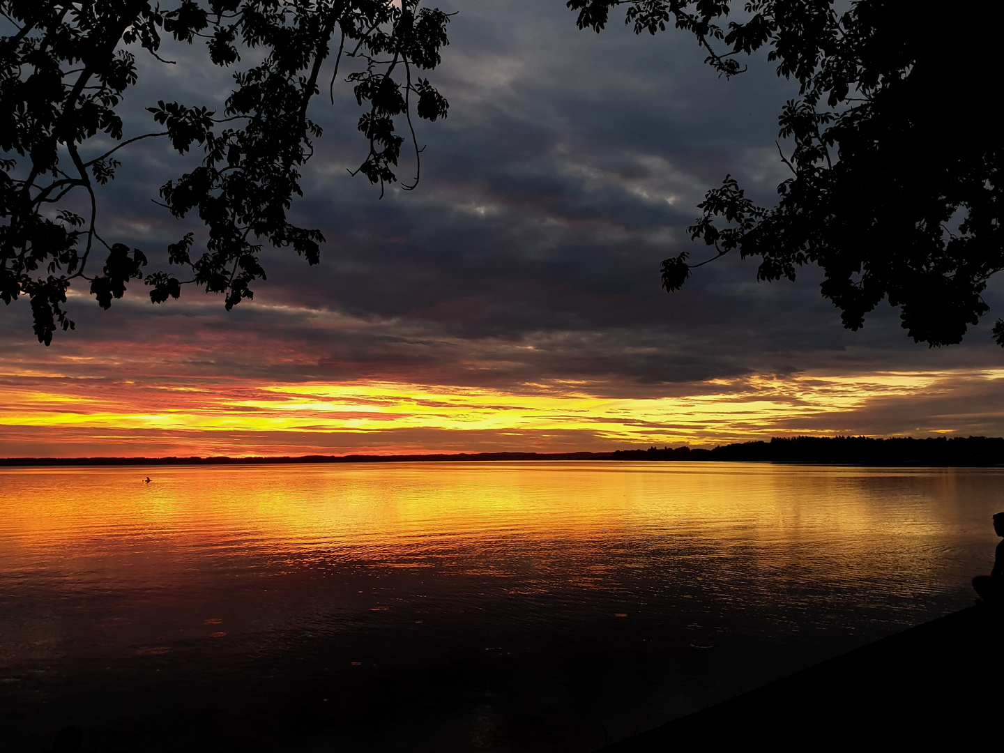 Sundown Chiemsee