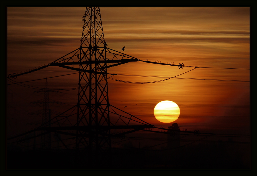 Sundown from Magic Mountain