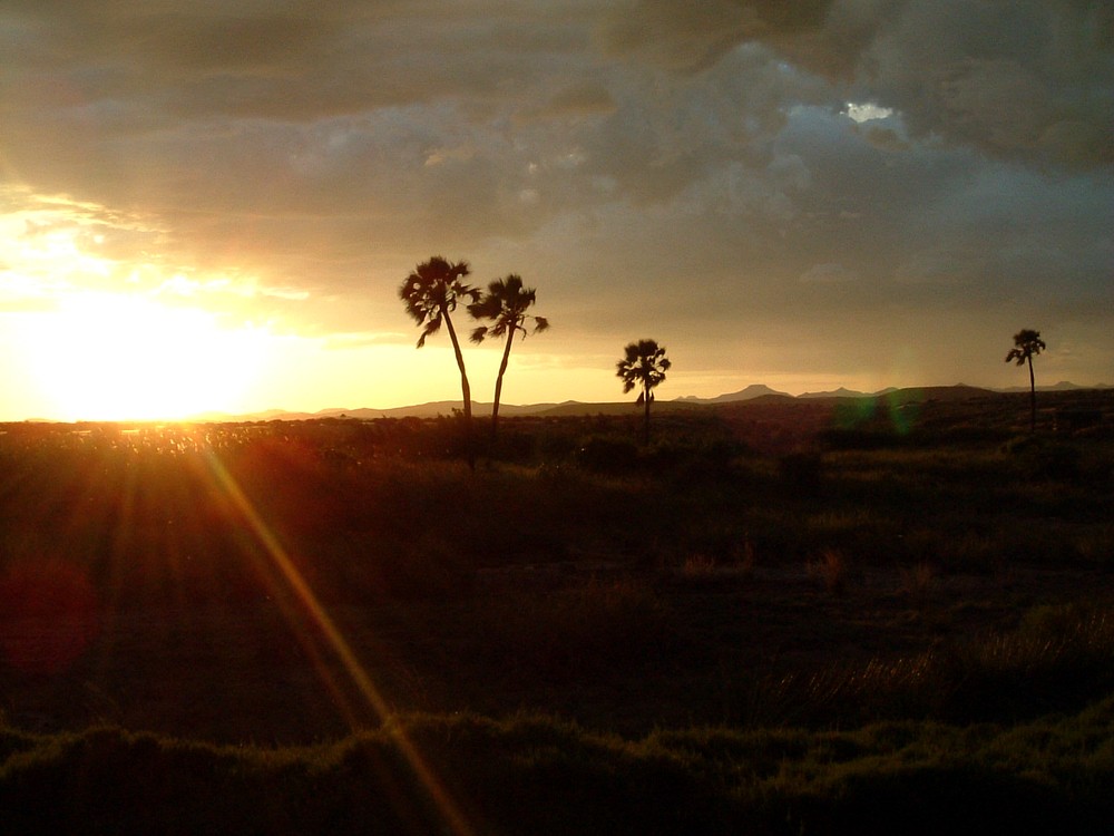 Sundown im Sturm