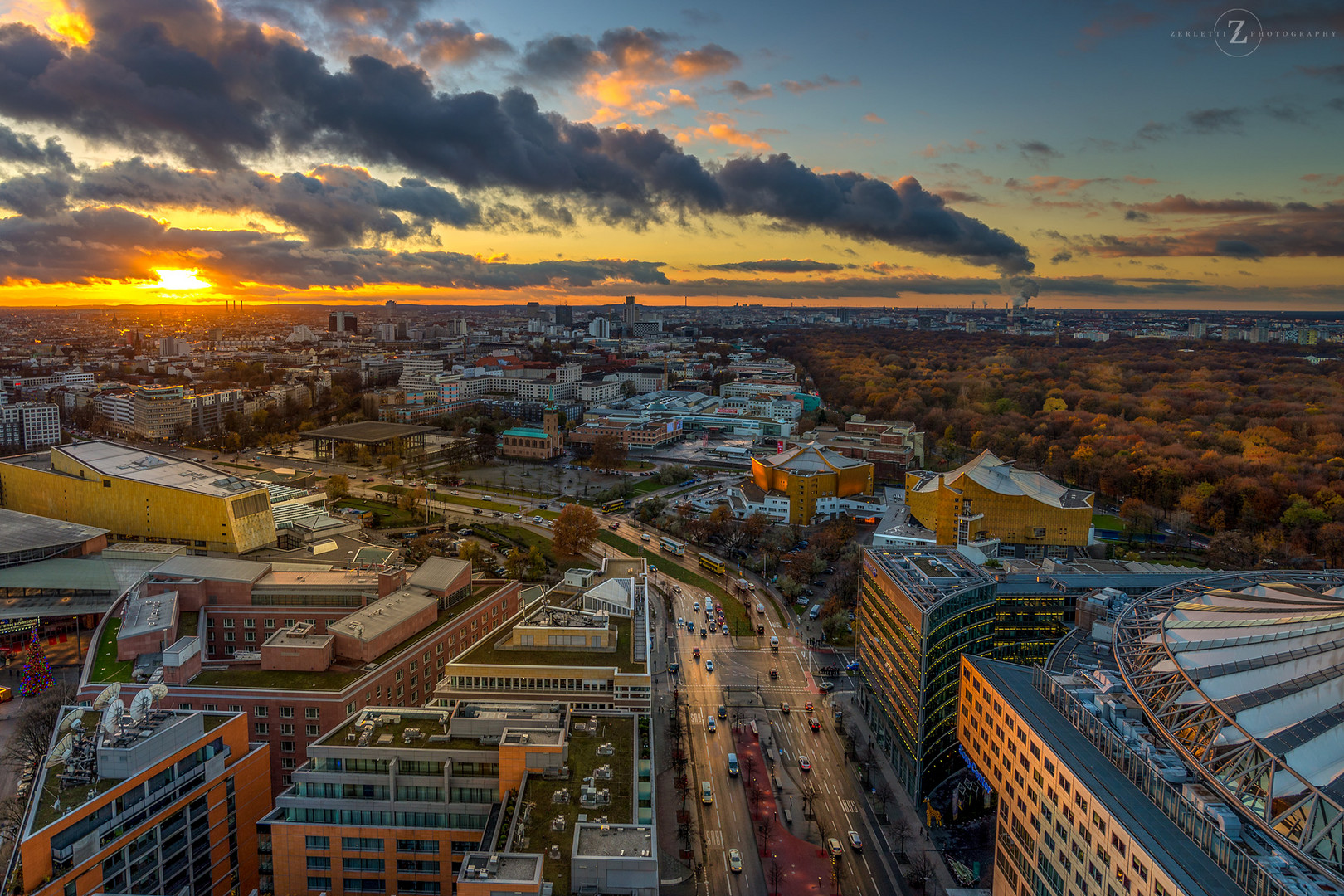 Sundown in Berlin