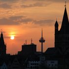 Sundown in Cologne
