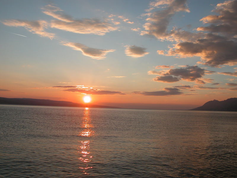 Sundown in Croatia