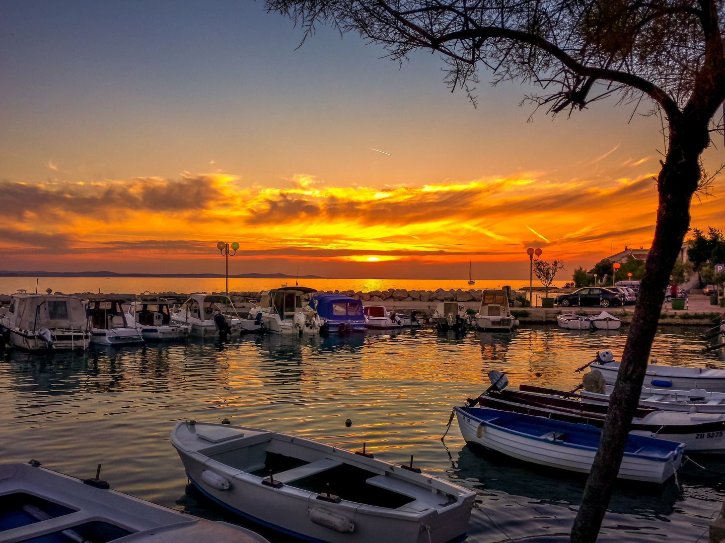 Sundown in Croatia