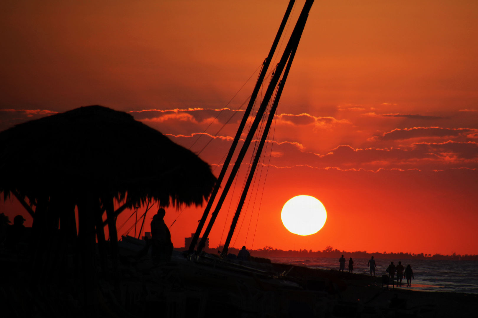 Sundown in Cuba - Varadero Beach