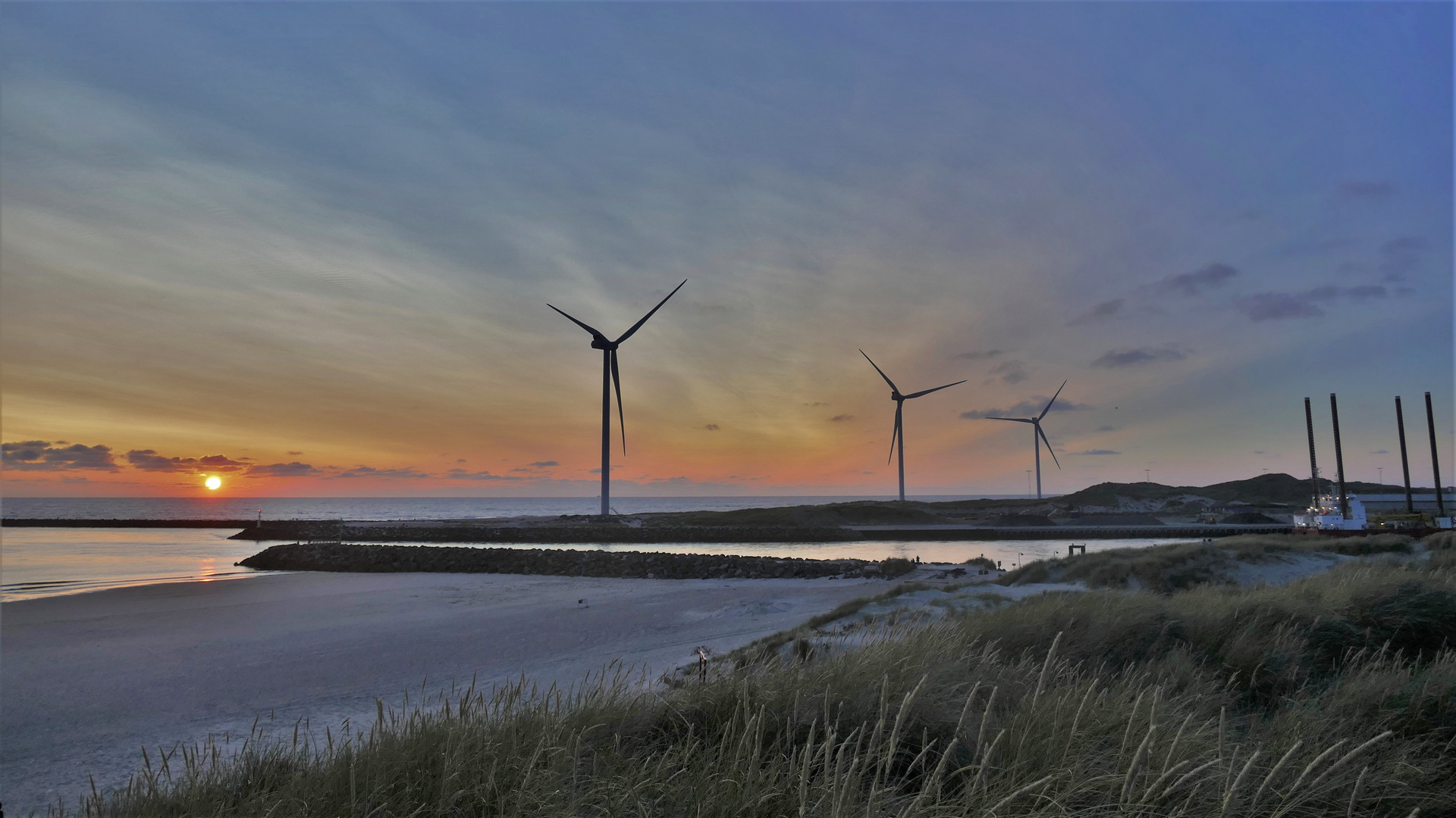 Sundown in Dänemark