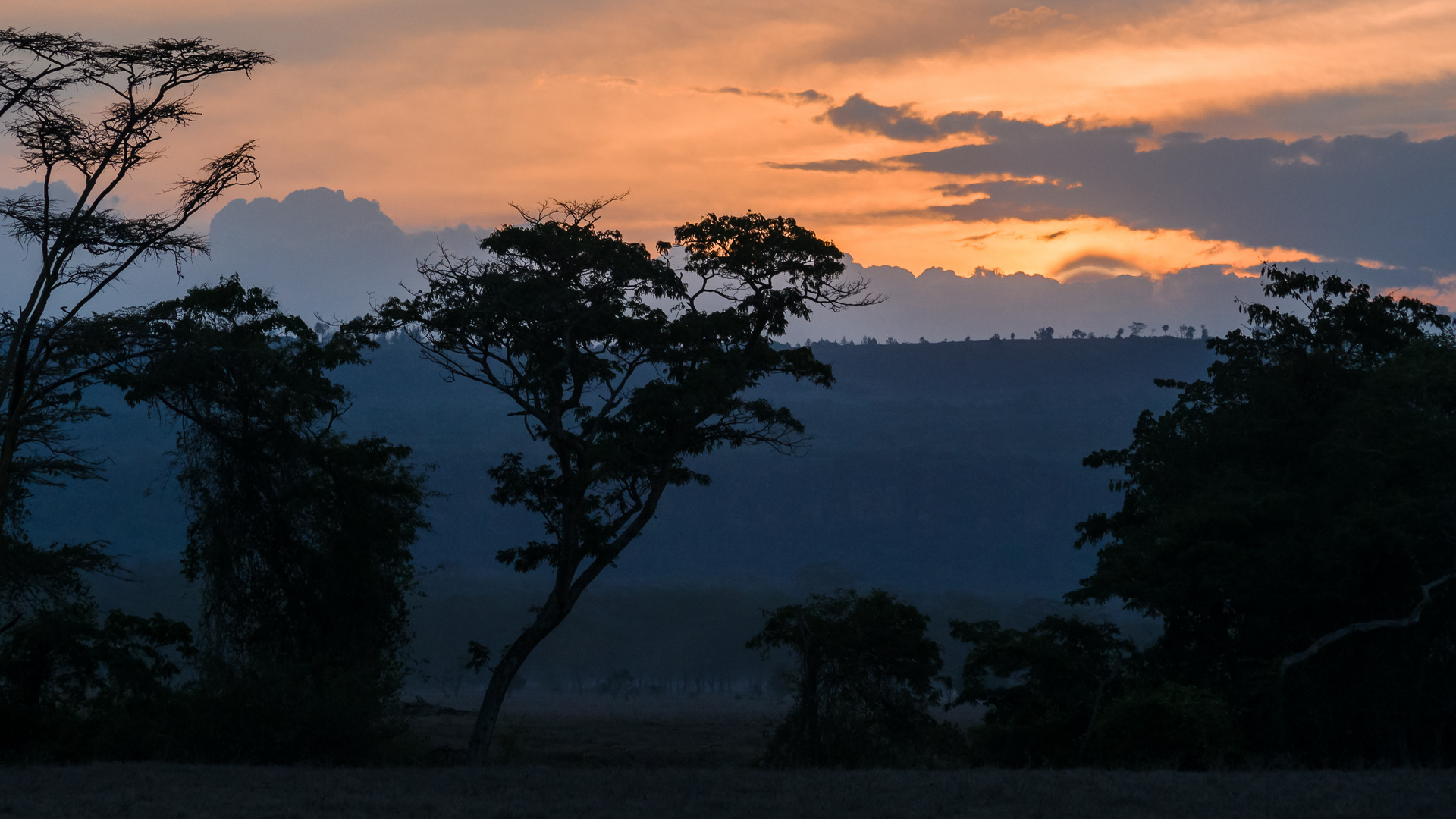 Sundown in East Africa