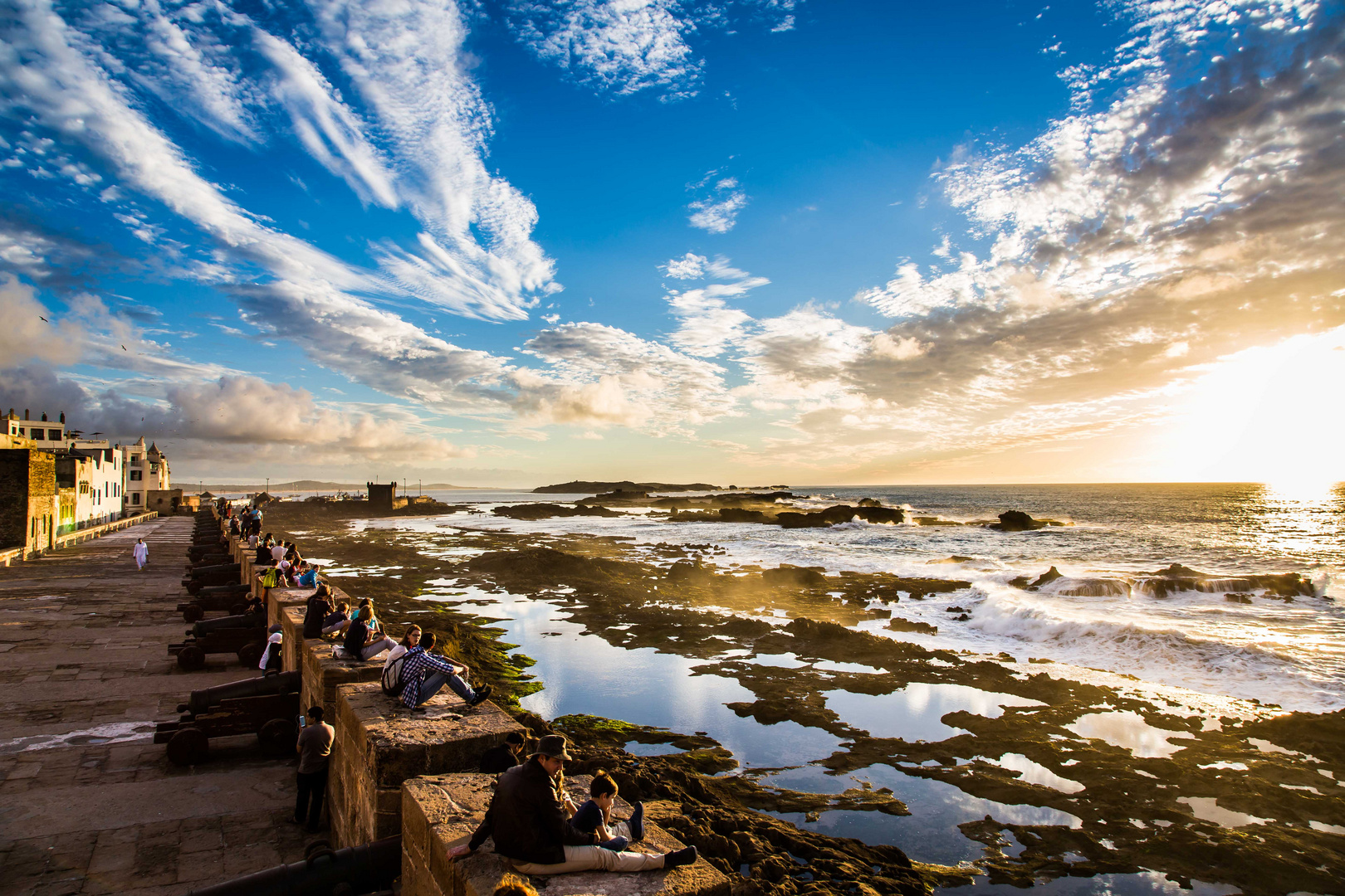 Sundown in Essaouira