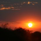 Sundown in Etosha