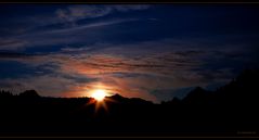 Sundown in Heiterwang