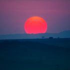 Sundown in Masai Mara