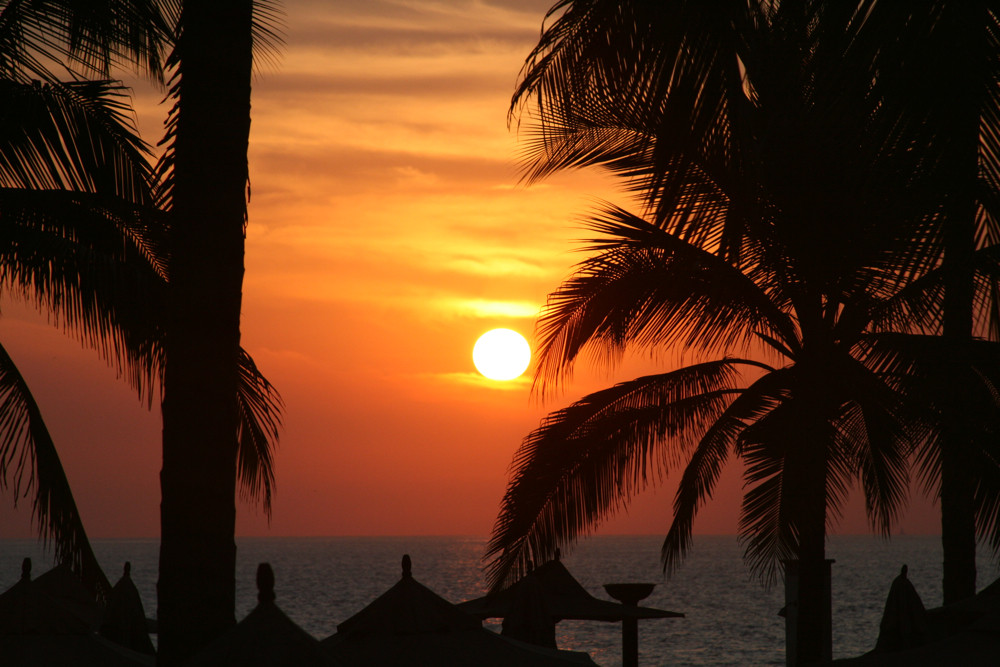 Sundown in Mexico