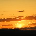 Sundown in Monument Valley