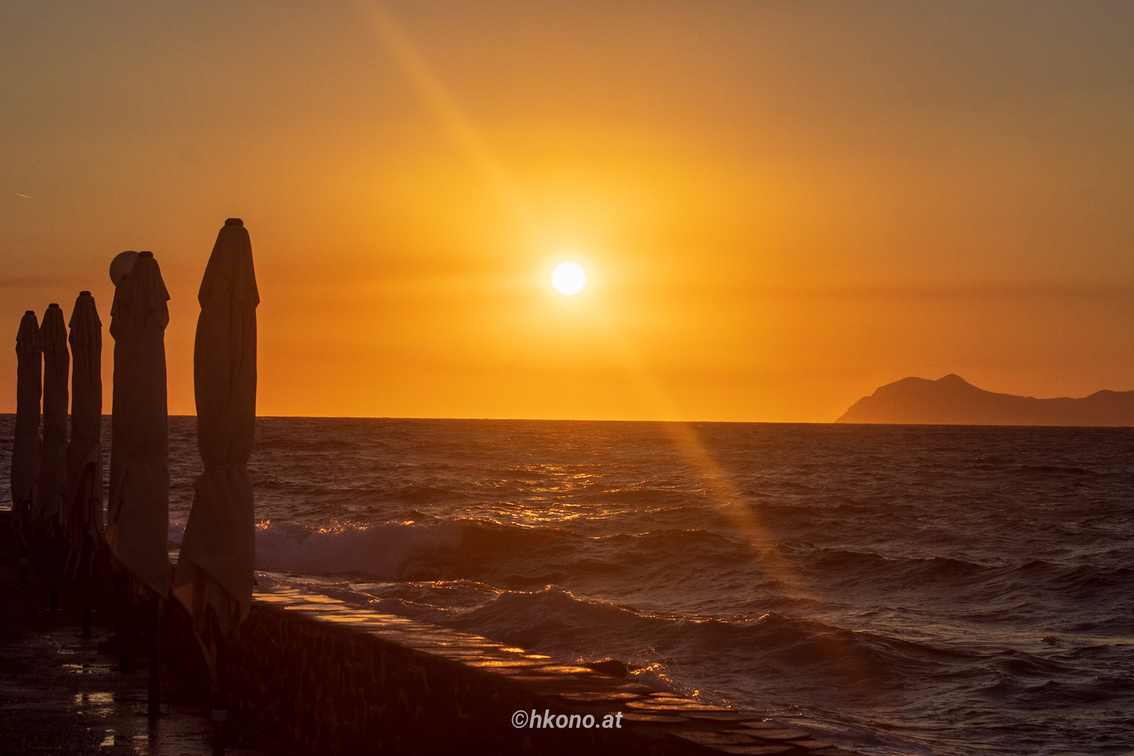 Sundown in Nisyros