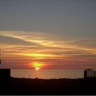 sundown in noordwijk aan zee