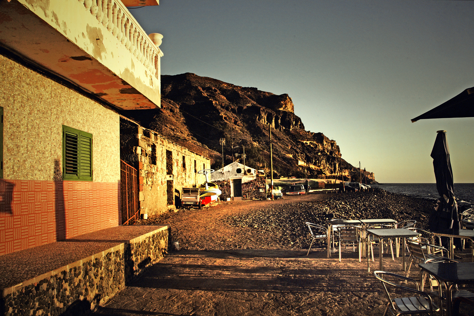 sundown in playa de taserte | gran canaria