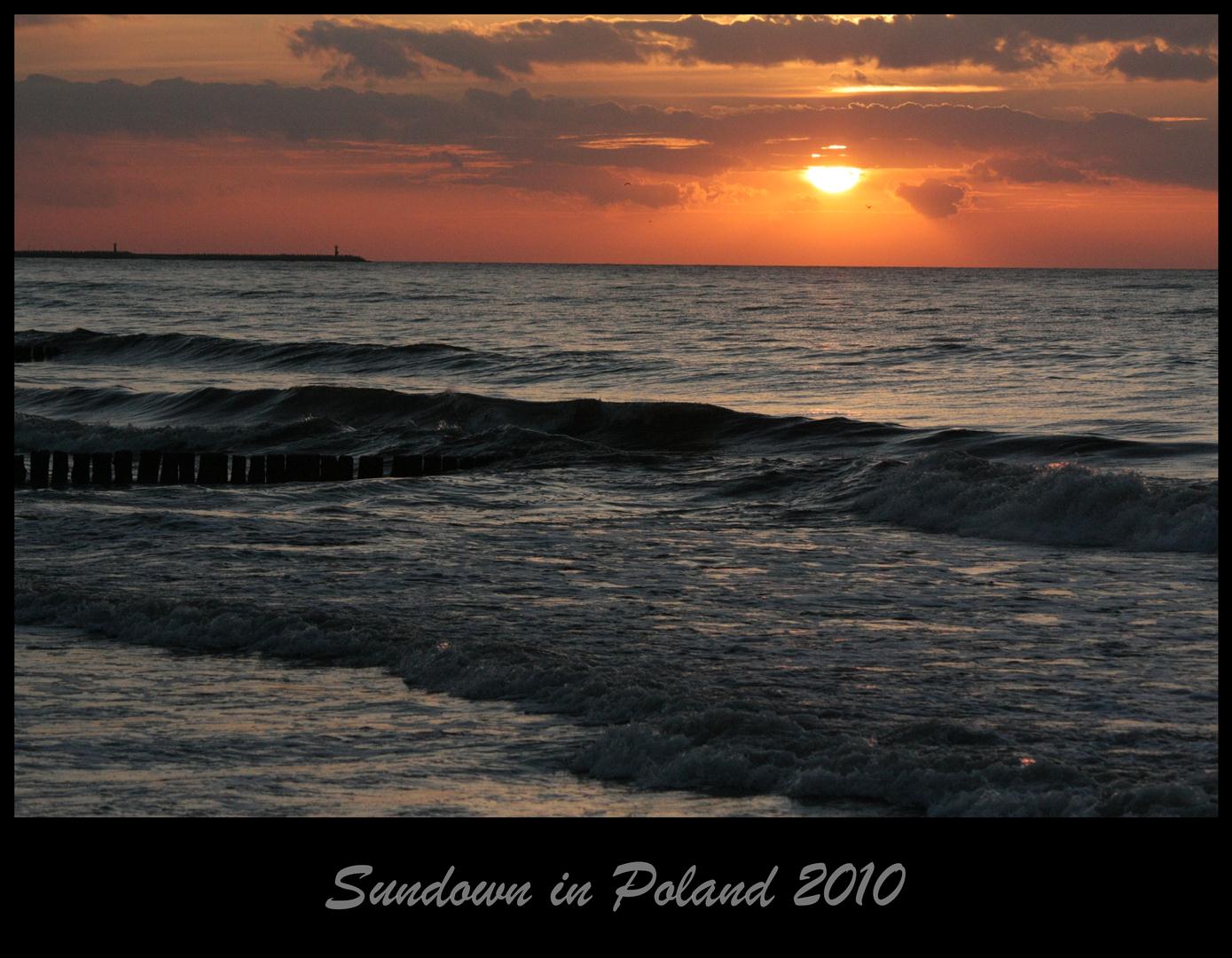 Sundown in Poland