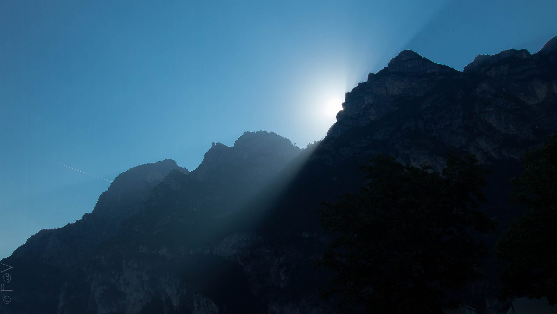 Sundown in Riva del Garda