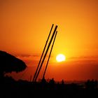 Sundown in Varadero Beach, Cuba