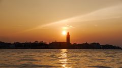 sundown in venice,...