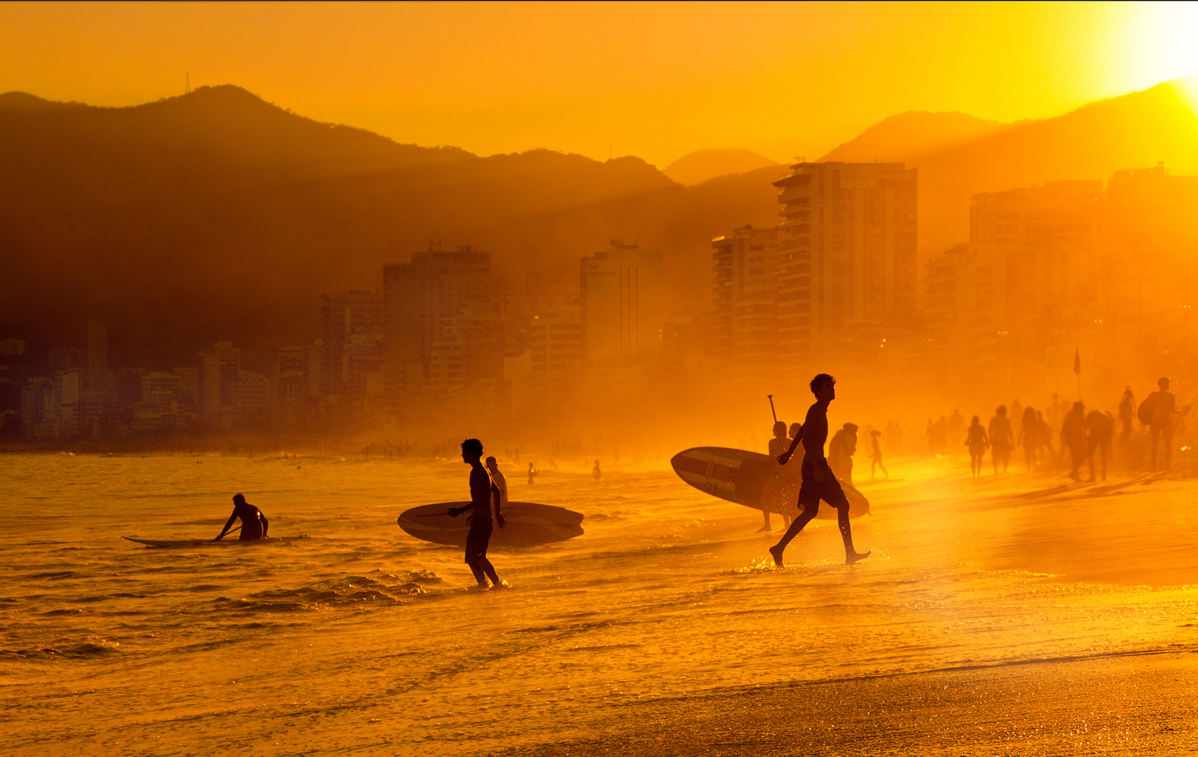 Sundown Ipanema Beach