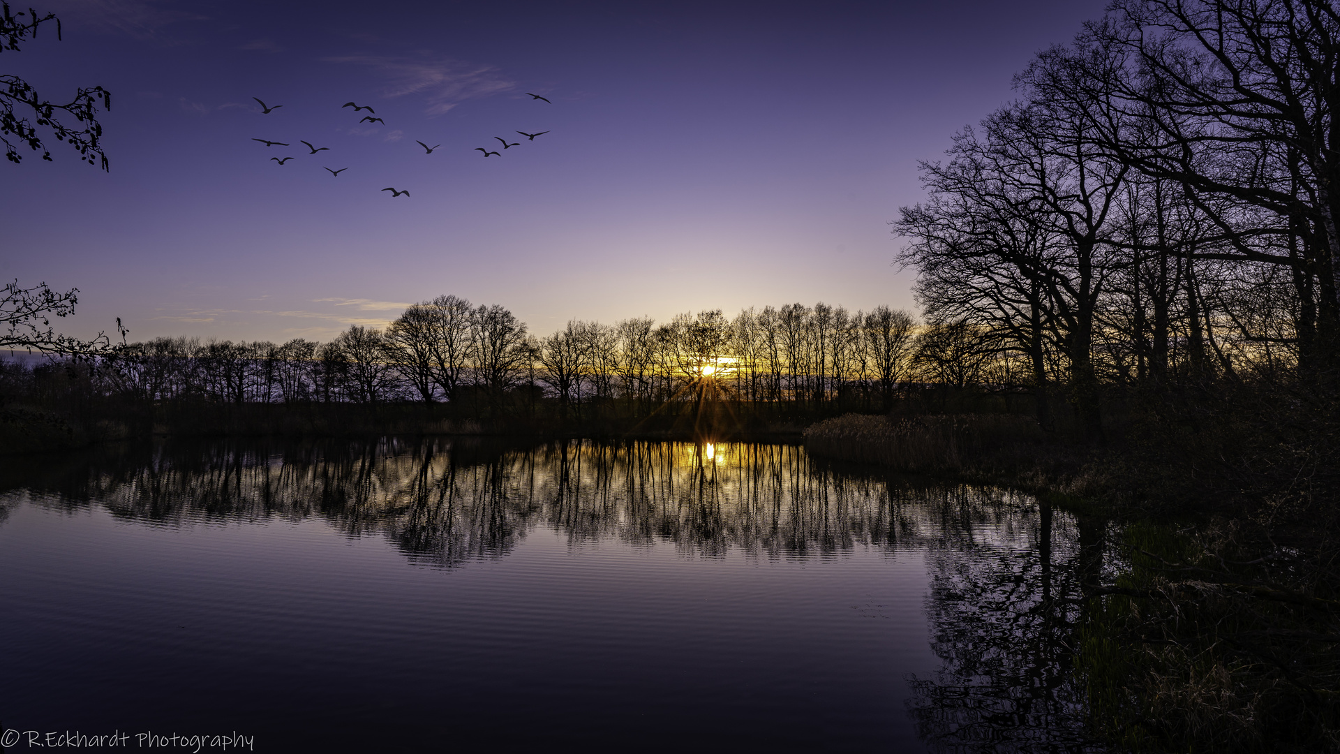 Sundown mit Spiegel Foto & Bild sonstiges, sonnenuntergänge, projekte