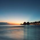 ...sundown Naples Pier / Florida...