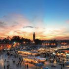 Sundown On Djemaa El Fna