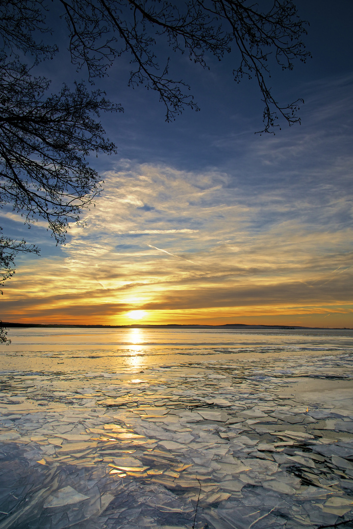 sundown on ice