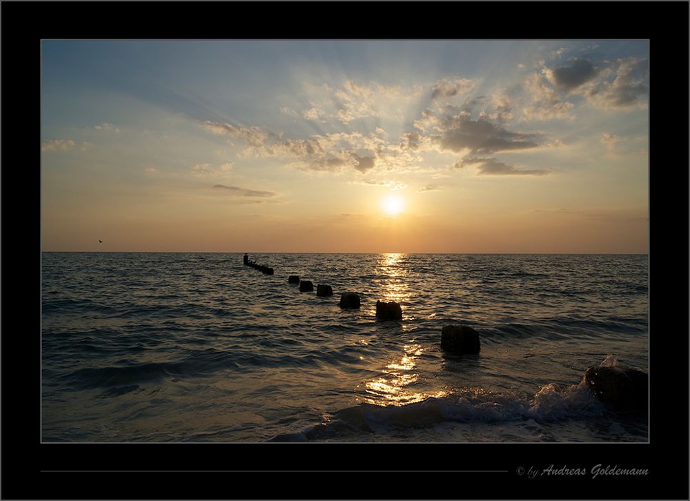 "Sundown on Pelican Bay"