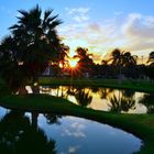 Sundown over Cancun I