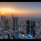 Sundown over Frankfurt