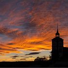 "Sundown" over Røros Bergstaden