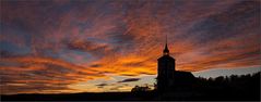 "Sundown" over Røros Bergstaden