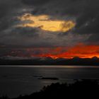 sundown over skye