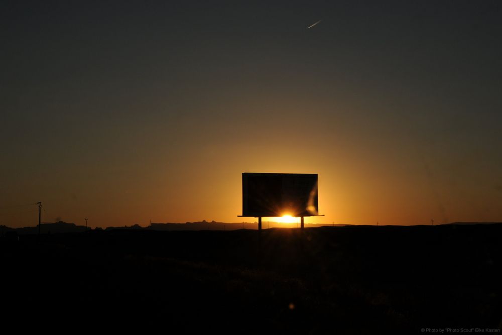 Sundown over Utah