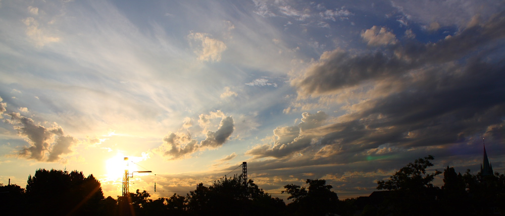 Sundown Sonnenuntergang im Juli 09