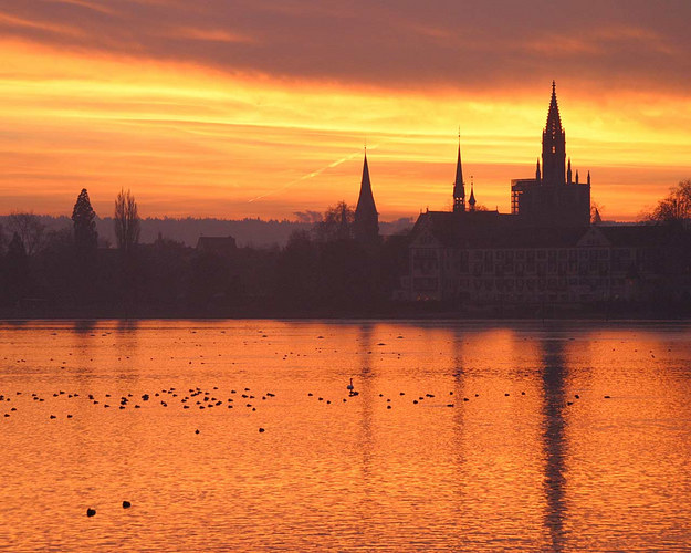 Sundown über Konstanz