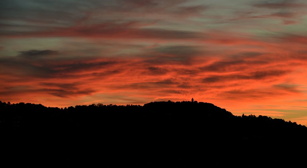 Sundown überm Engelberg