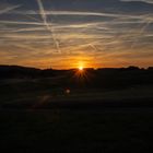 Sundown überm Odenwald