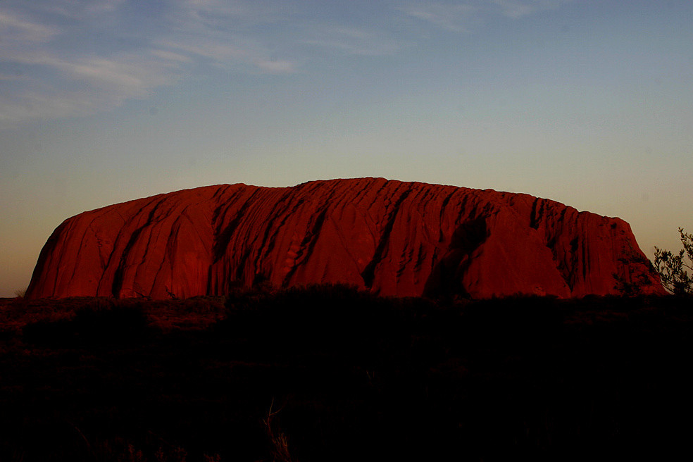 Sundown Uluru