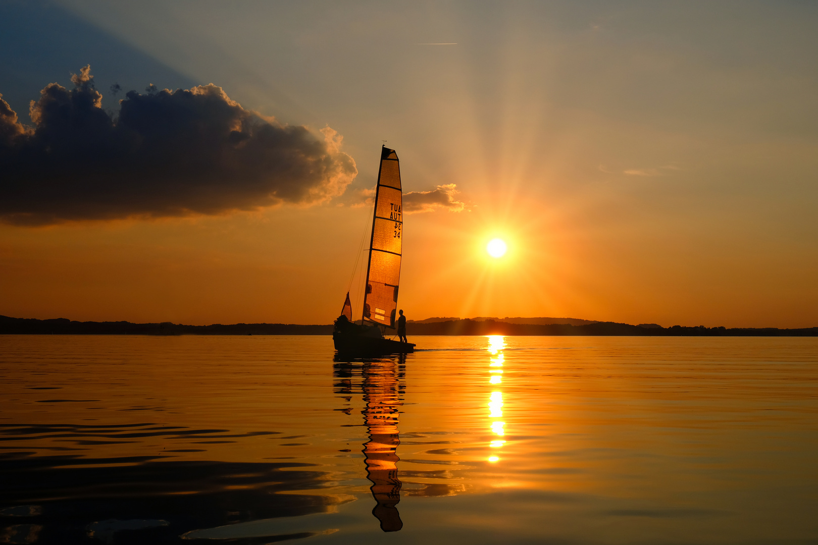 Sundowner am Chiemsee