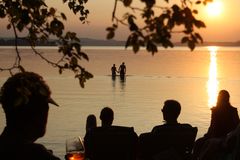 Sundowner am Chiemsee