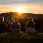 Sundowner am Flügelhügel ...